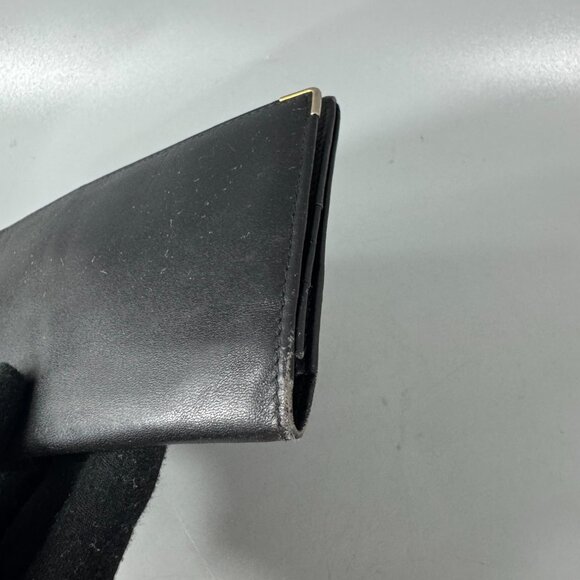 Authentic Dunhill Black Leahter Slim Long Wallet - Picture 13 of 14